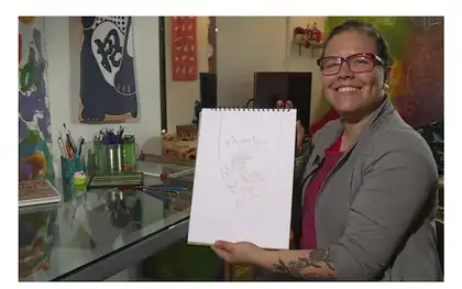 Amalia Satizábal, la ilustradora que le dio vida y color a Maguaré en La Ceiba