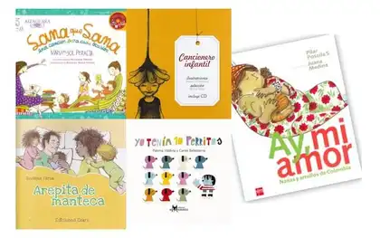 5 libros infantiles de la Colección Leer es mi Cuento para cantar